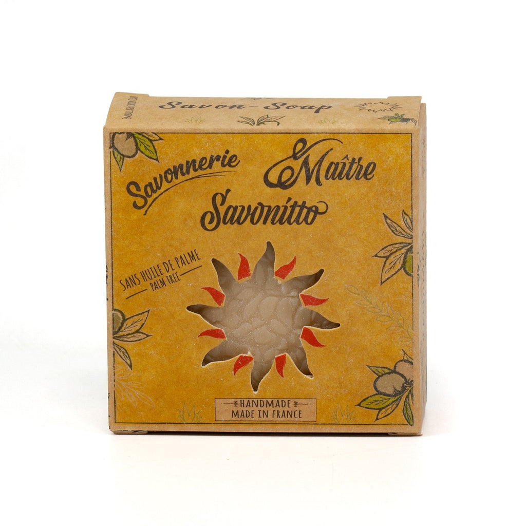 Maître Savonitto Aloe Vera Soap, Palm Oil-Free Body Soap Maître Savonitto Amber 