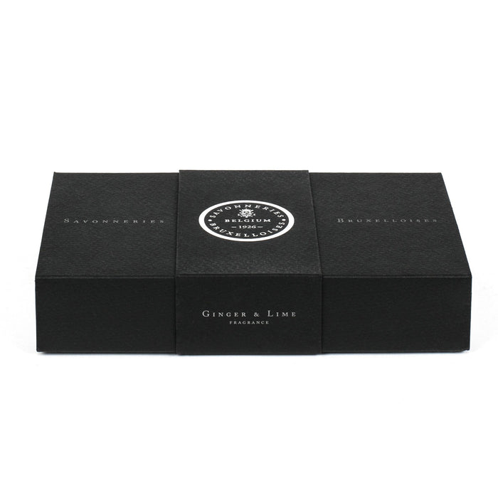 Savonneries Bruxelloises Exclusive Box, Ginger and Lime Body Soap Discontinued 
