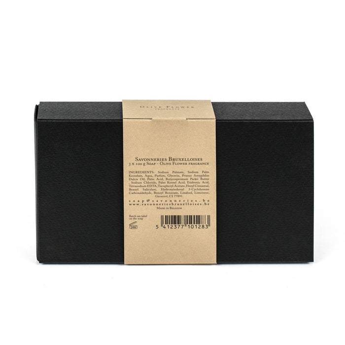 Savonneries Bruxelloises Exclusive Box, Olive Flower Body Soap Savonneries Bruxelloises 