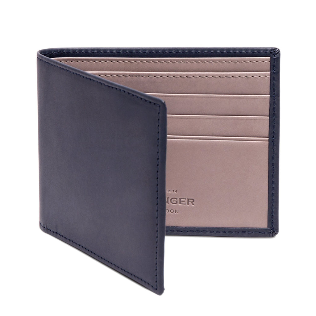Ettinger Saint Crispin Billfold Leather Wallet with 6 CC Slots Leather Wallet Ettinger 