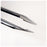 Seki Edge Black Stainless Steel Slanted Tip Tweezer, Made in Japan Tweezer Seki Edge 