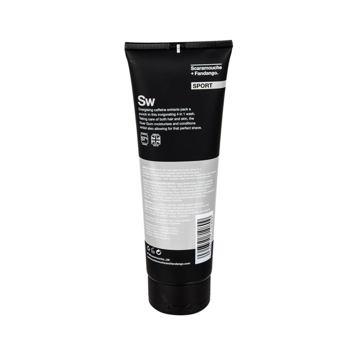 Scaramouche + Fandango 4-in-1 Sports Wash Men's Body Wash Scaramouche + Fandango 