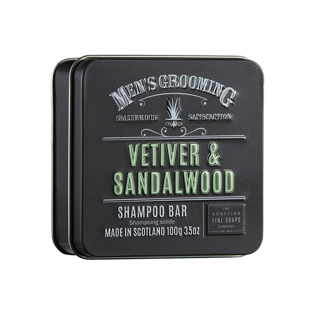 Scottish Fine Soaps Vetiver & Sandalwood Shampoo Bar Shampoo Scottish Fine Soaps 