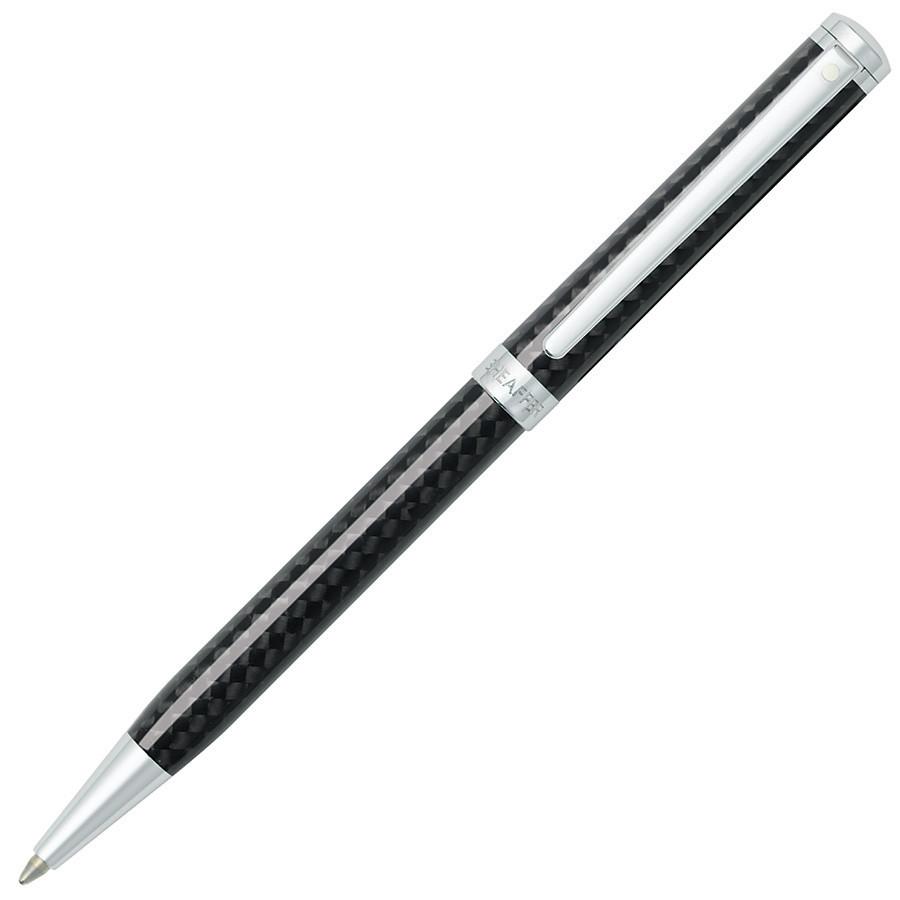 Sheaffer Intensity Ballpoint Pen, Carbon Fiber with Chrome Plate Trim Ball Point Pen Sheaffer 
