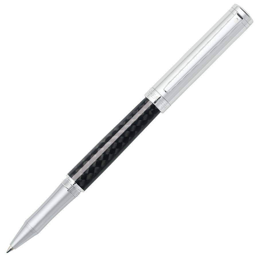 Sheaffer Intensity Rollerball Pen, Carbon Fiber Barrel with Bright Chrome Cap and Chrome Plate Trim Ball Point Pen Sheaffer 