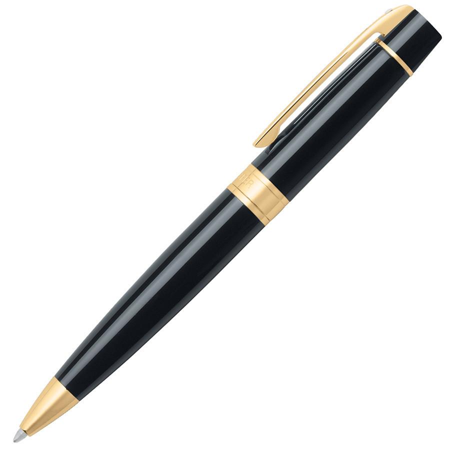 Sheaffer 300 Ballpoint Pen, Glossy Black with Gold Tone Trim Ball Point Pen Sheaffer 