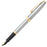 Sheaffer Sagaris Fountain Pen, Brushed Chrome Featuring Gold Tone Trim, Medium Nib Fountain Pen Sheaffer 