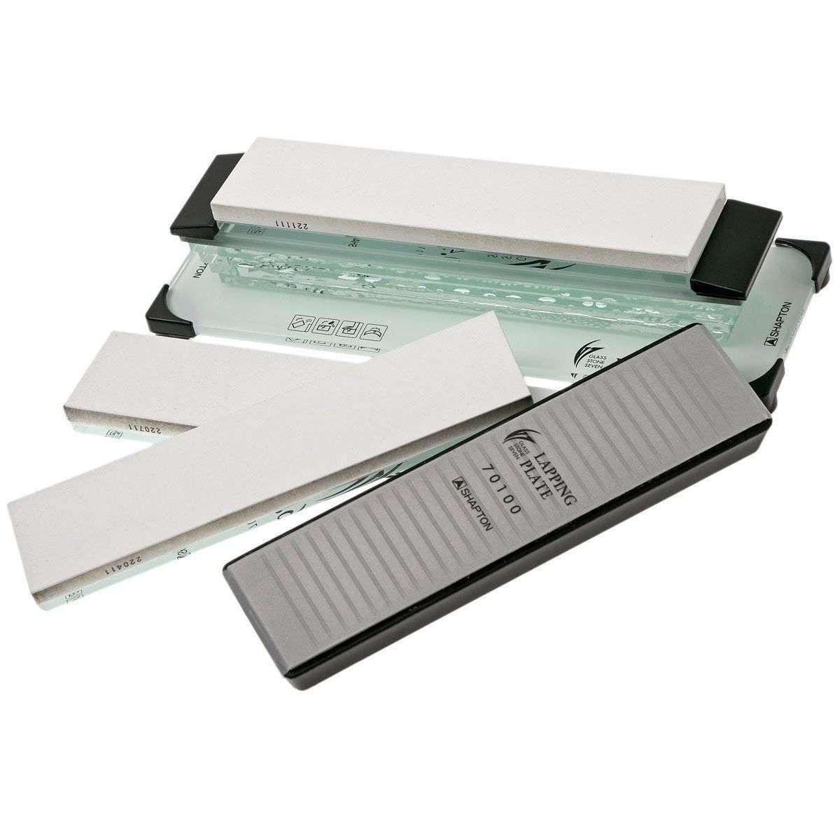 Shapton Glass Stone Seven Knife Sharpening Kit Sharpening Stone Shapton 