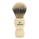 Simpsons M7 Super Badger Shaving Brush Badger Bristles Shaving Brush Simpsons 