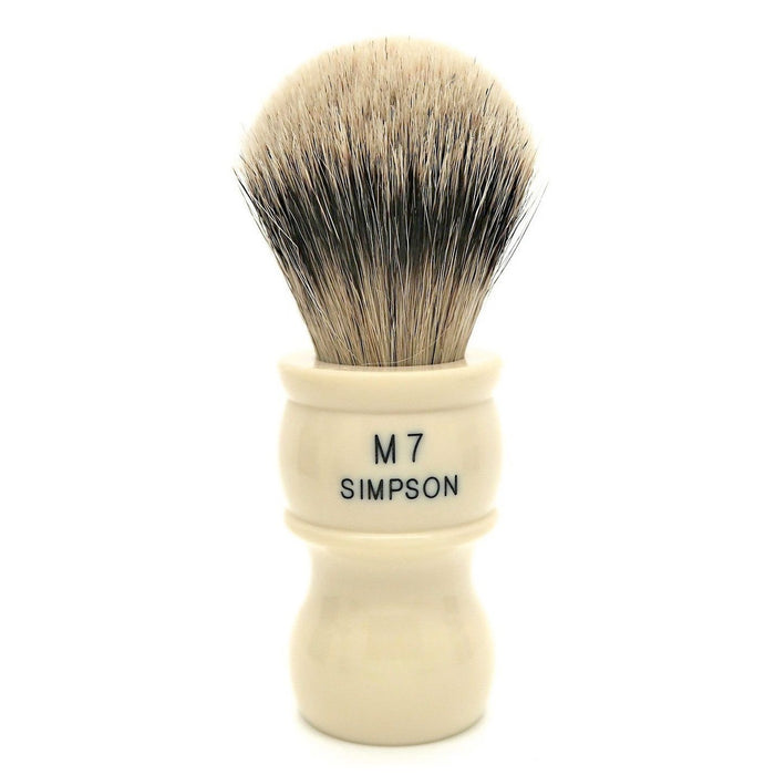 Simpsons M7 Super Badger Shaving Brush Badger Bristles Shaving Brush Simpsons 