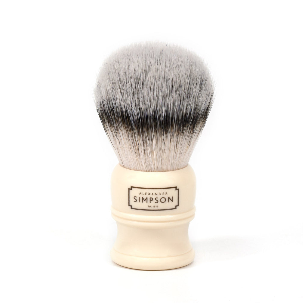 Simpsons Alexander Simpson Trafalgar T1 Synthetic Shaving Brush Synthetic Bristles Shaving Brush Simpsons 