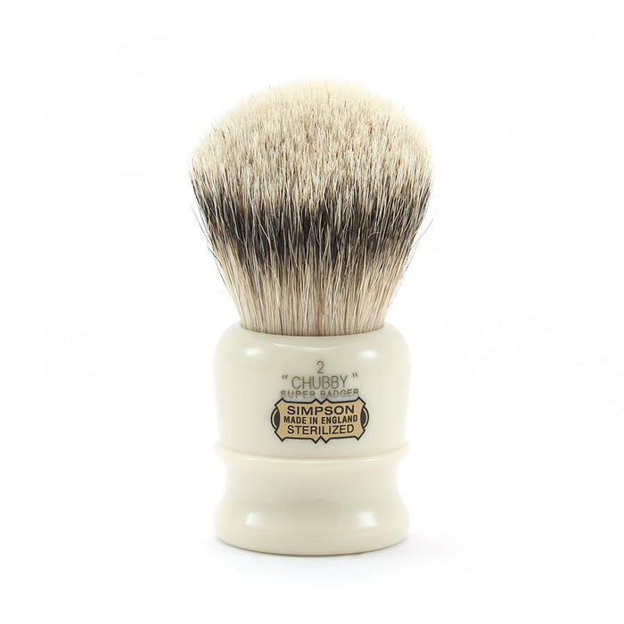 Simpsons Chubby 2 Super Badger Shaving Brush Badger Bristles Shaving Brush Simpsons 