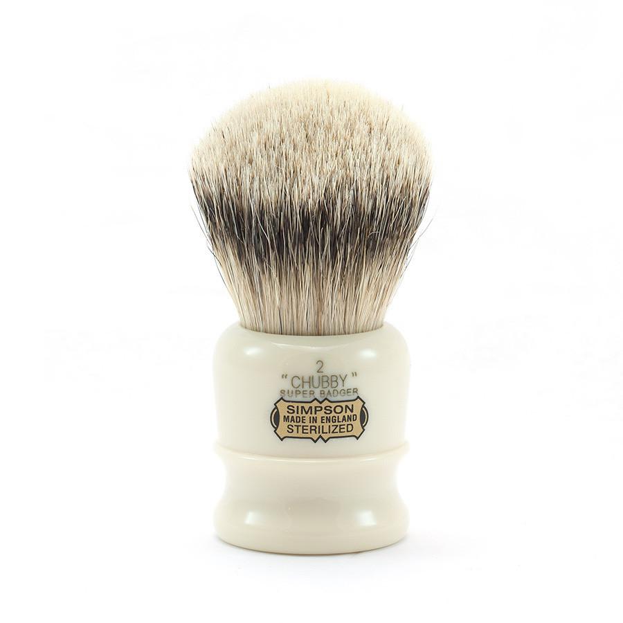 Simpsons Chubby 2 Super Badger Shaving Brush Badger Bristles Shaving Brush Simpsons 