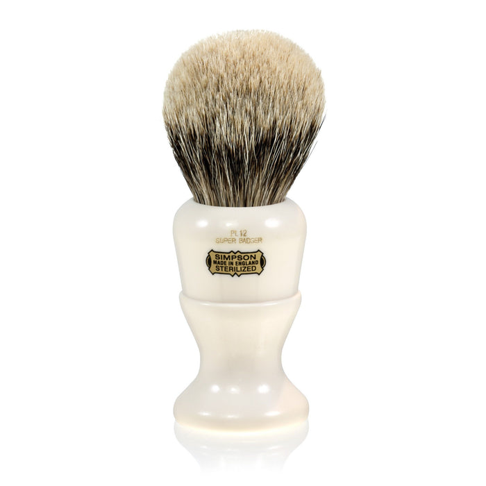 Simpsons Polo 12 Super Badger Shaving Brush Badger Bristles Shaving Brush Simpsons 