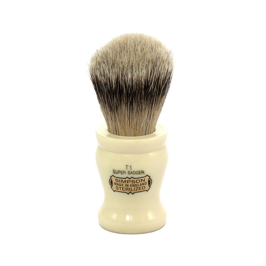 Simpsons Tulip 1 Super Badger Shaving Brush Badger Bristles Shaving Brush Simpsons 