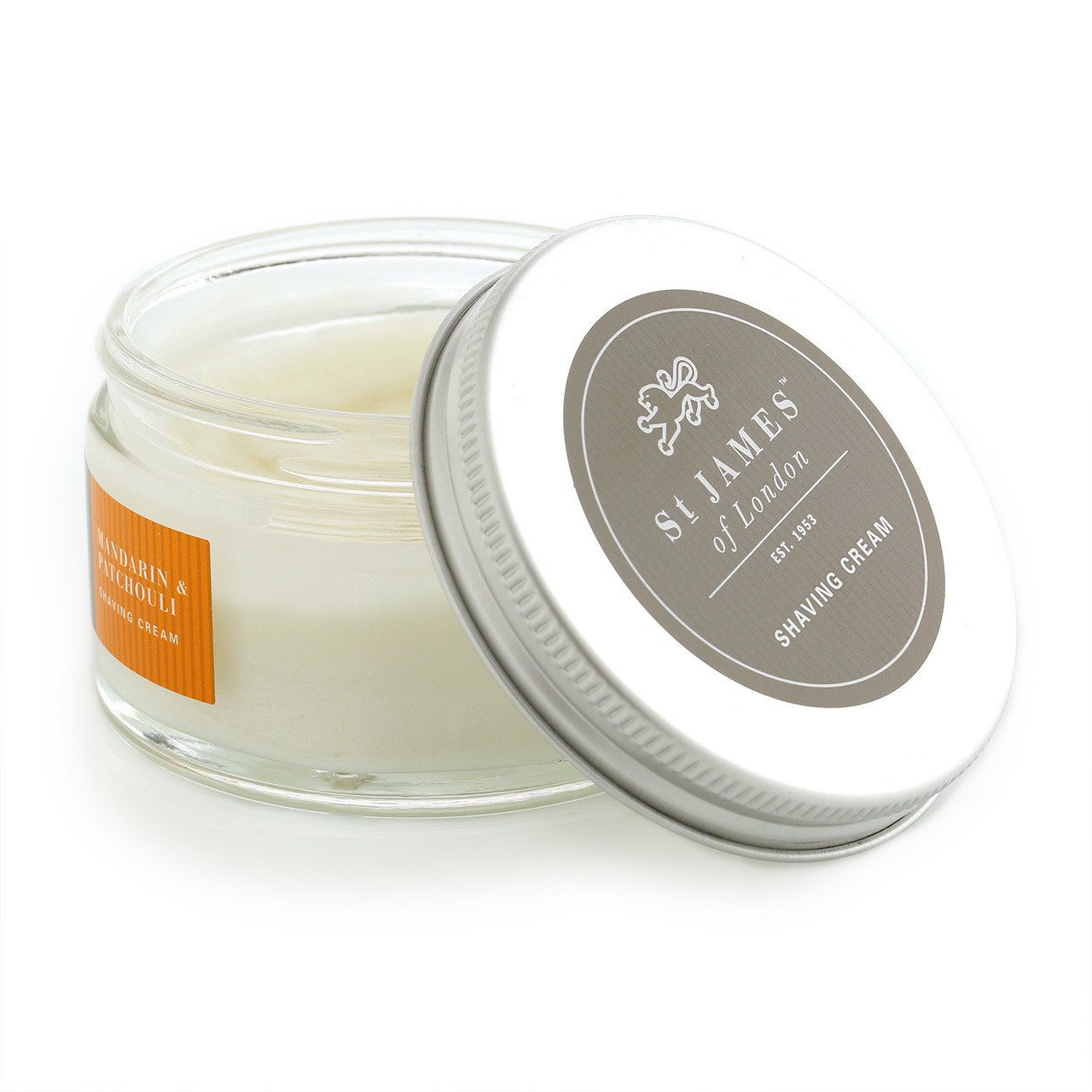 St. James of London Mandarin & Patchouli Shave Cream Men's Fragrance St. James of London 