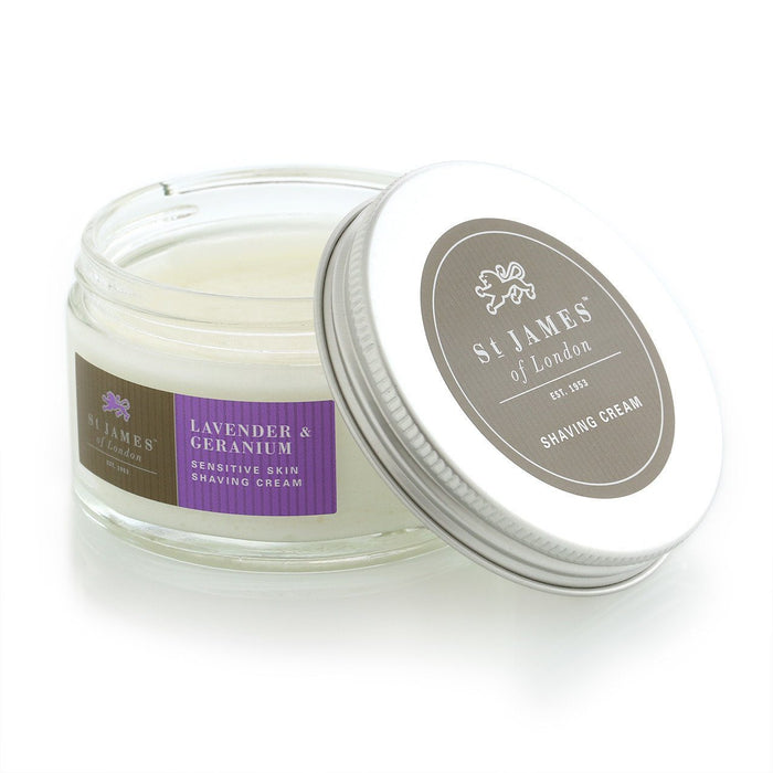St. James of London Lavender & Geranium Shave Cream Shaving Cream St. James of London 
