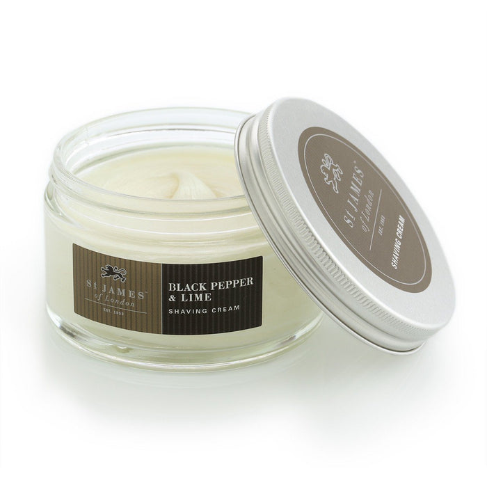 St. James of London Black Pepper & Lime Shave Cream Shaving Cream St. James of London 