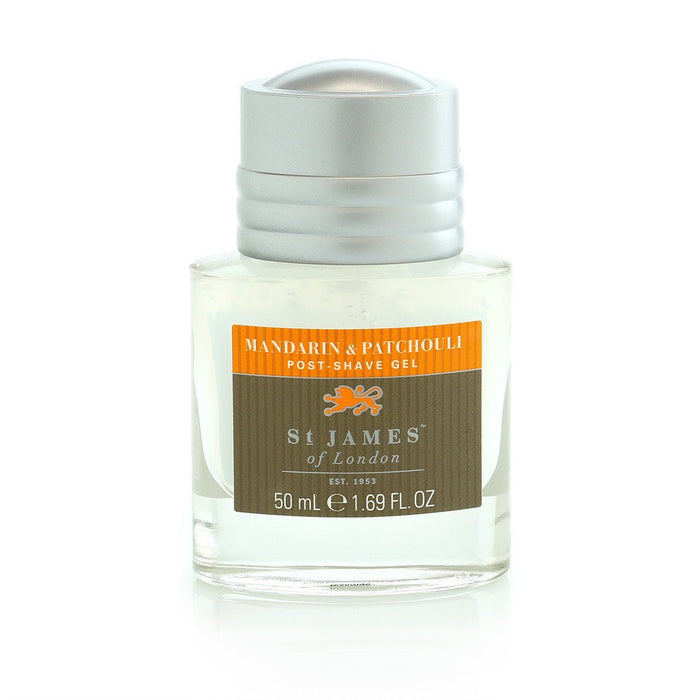 St. James of London Mandarin & Patchouli Post-Shave Gel Men's Fragrance St. James of London 1.69 fl oz (50 ml) 