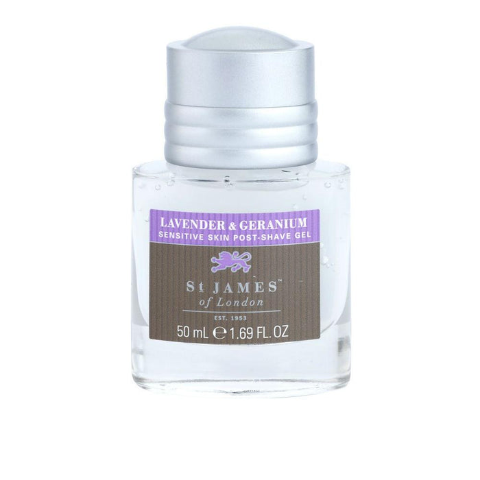 St. James of London Lavender & Geranium Post-Shave Gel Aftershave St. James of London 1.69 fl oz (50 ml) 