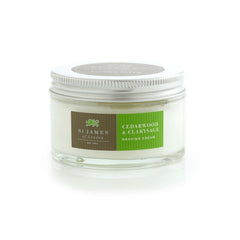 St. James of London Cedarwood & Clarysage Shave Cream Shaving Cream St. James of London Jar: 5.07 fl oz (150 ml) 