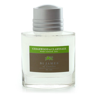 St. James of London Cedarwood & Clarysage Post-Shave Gel Aftershave St. James of London 3.4 fl oz (100 ml) 