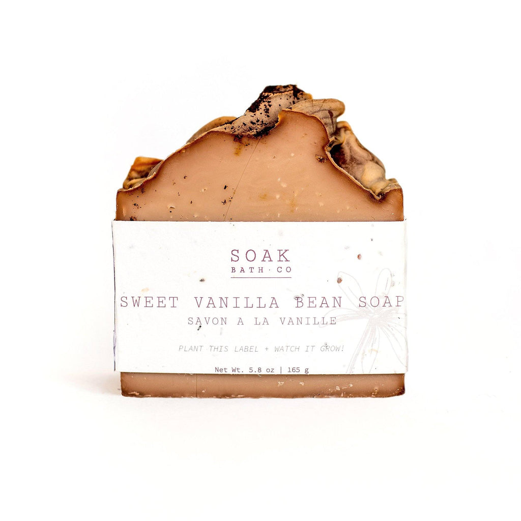 SOAK Bath Co. Soap Bar Body Soap SOAK Bath Co Sweet Vanilla Bean 