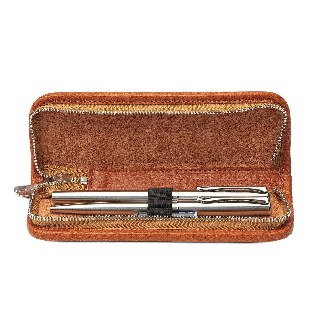 Sonnenleder “Richter” Vegetable Tanned Leather Pen and Pencil Case Pen Case Sonnenleder 