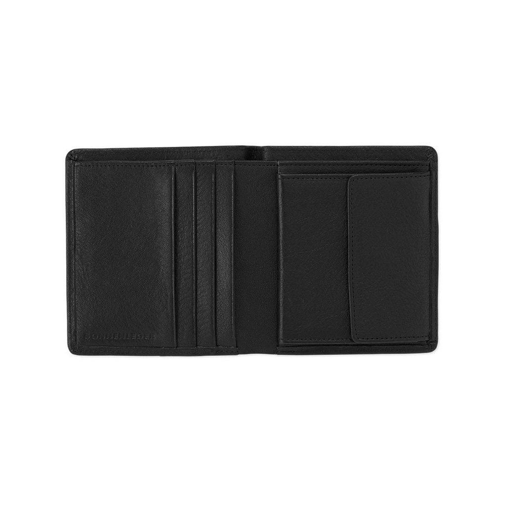 Sonnenleder “Saar” Dual Purpose Wallet Leather Wallet Sonnenleder Black 