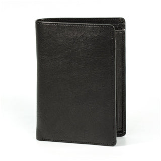 Sonnenleder "Rhein" Vegetable Tanned Leather Wallet Leather Wallet Sonnenleder Black 