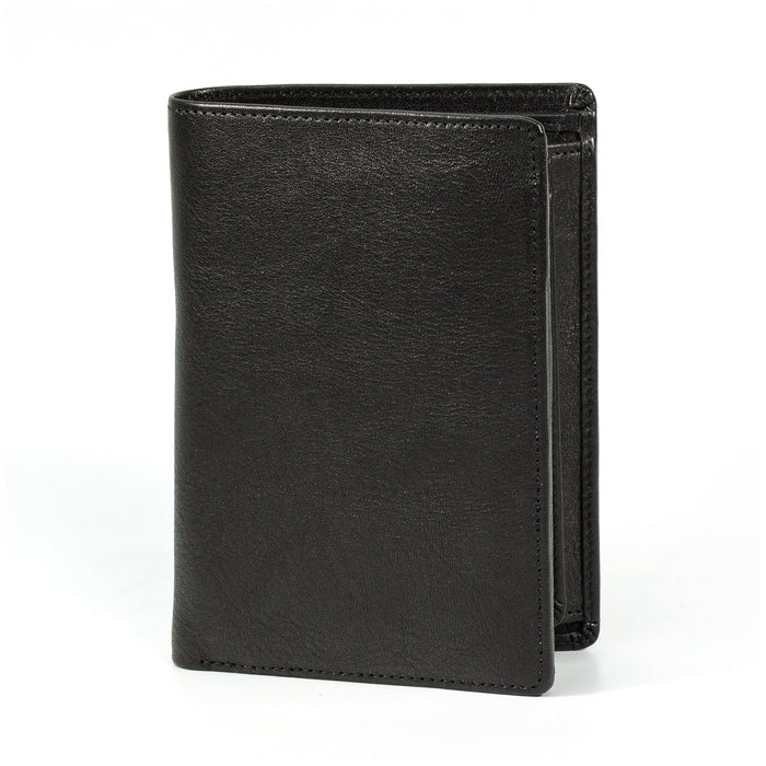 Sonnenleder "Rhein" Vegetable Tanned Leather Wallet Leather Wallet Sonnenleder Black 