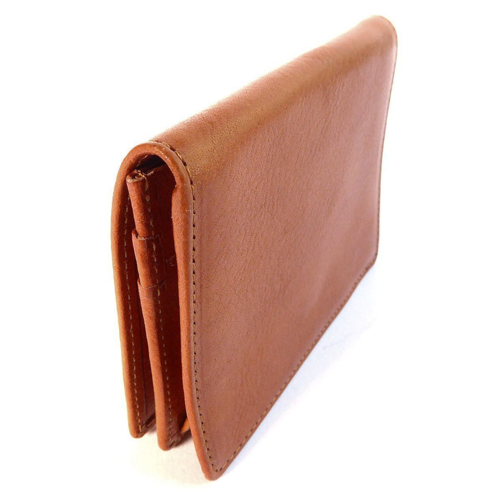 Sonnenleder "Isar" Vegetable Tanned Leather Card Case, Natural Leather Wallet Sonnenleder 
