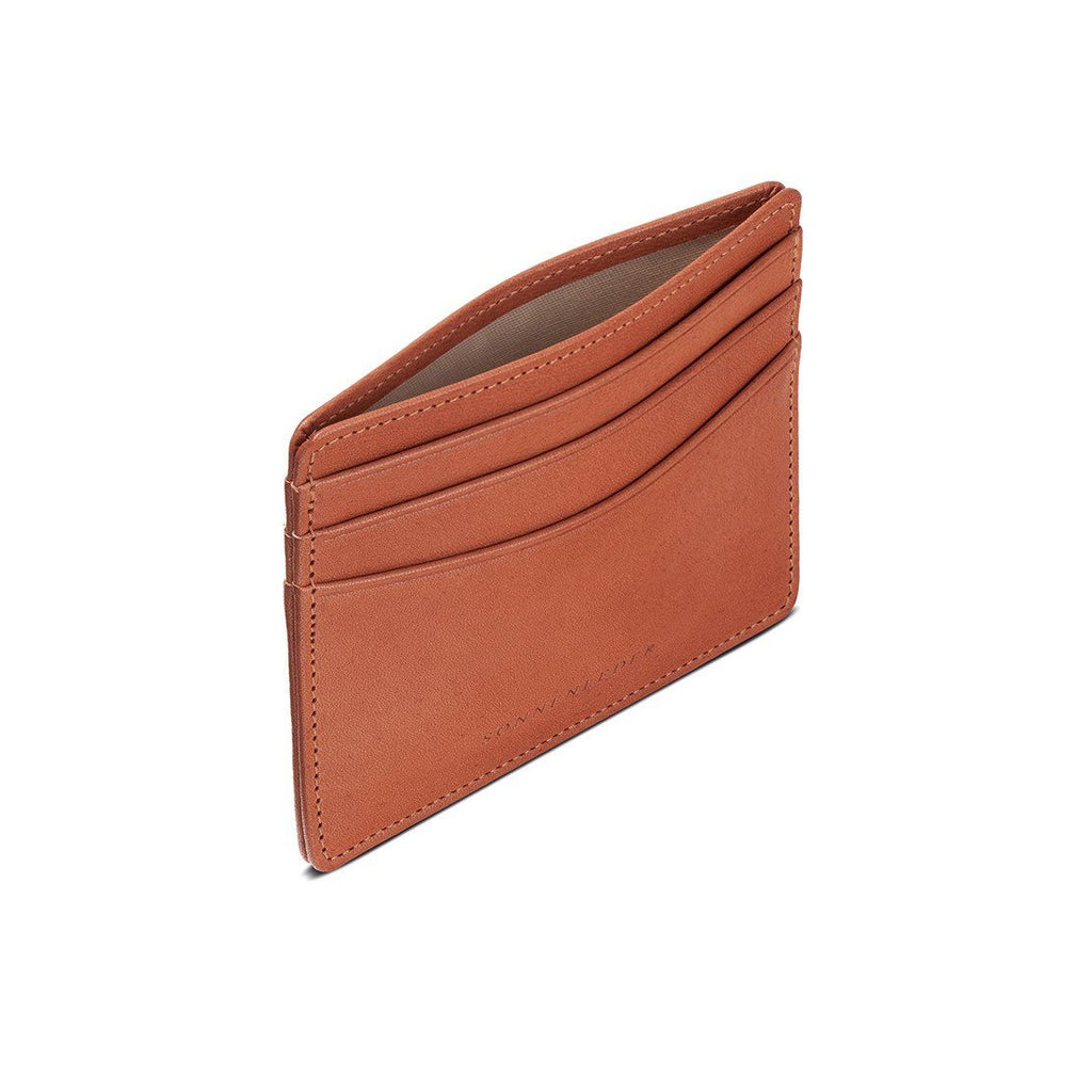 Sonnenleder “Elz” Vegetable Tanned Leather Credit Card Case Leather Wallet Sonnenleder 