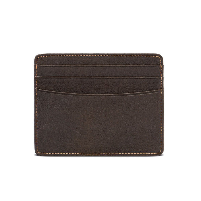 Sonnenleder “Elz” Vegetable Tanned Leather Credit Card Case Leather Wallet Sonnenleder 