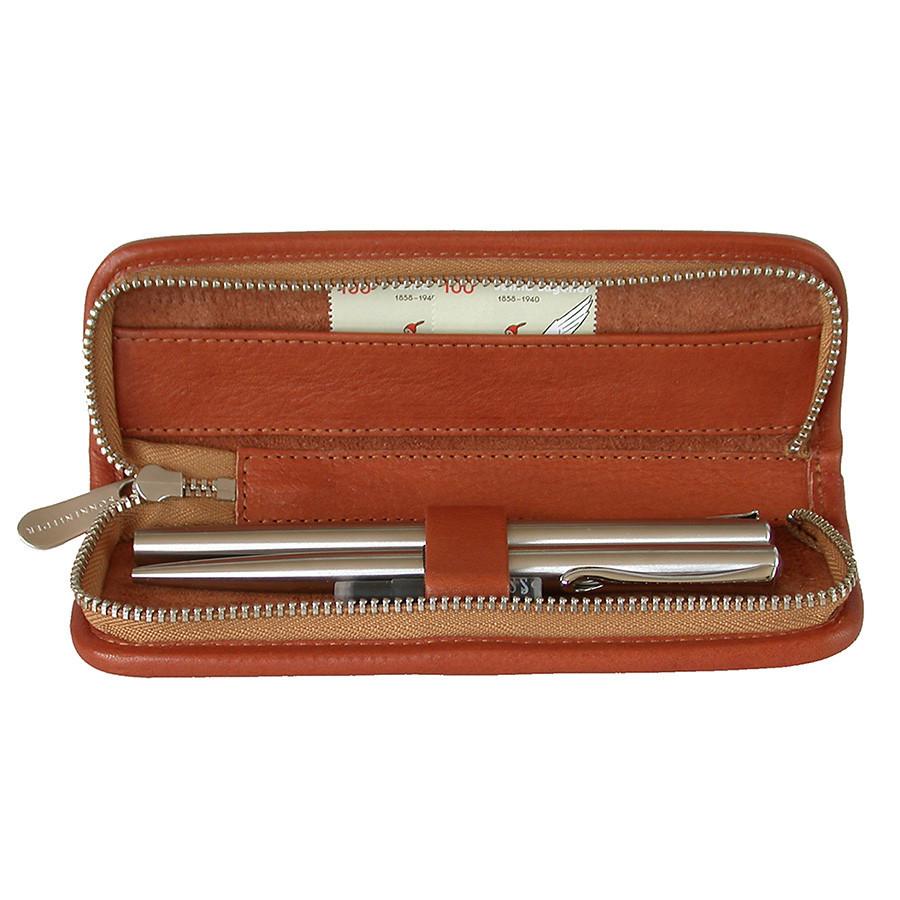 Sonnenleder "Grass" Pen and Pencil Leather Case, Natural Pen Case Sonnenleder 