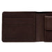 Sonnenleder "Spree" Vegetable Tanned Leather Wallet with 3 CC Slots and Coin Pocket, Mocha Brown Leather Wallet Sonnenleder 