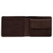 Sonnenleder "Spree" Vegetable Tanned Leather Wallet with 3 CC Slots and Coin Pocket, Mocha Brown Leather Wallet Sonnenleder 