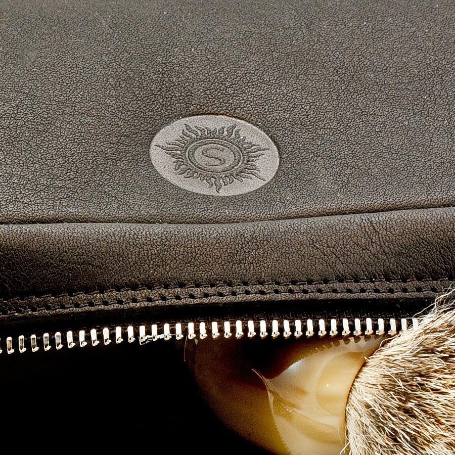 Sonnenleder "Faschina" Vegetable Tanned Leather Toiletry Bag Grooming Travel Case Sonnenleder 