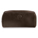Sonnenleder "Faschina" Vegetable Tanned Leather Toiletry Bag Grooming Travel Case Sonnenleder Mocha Brown 