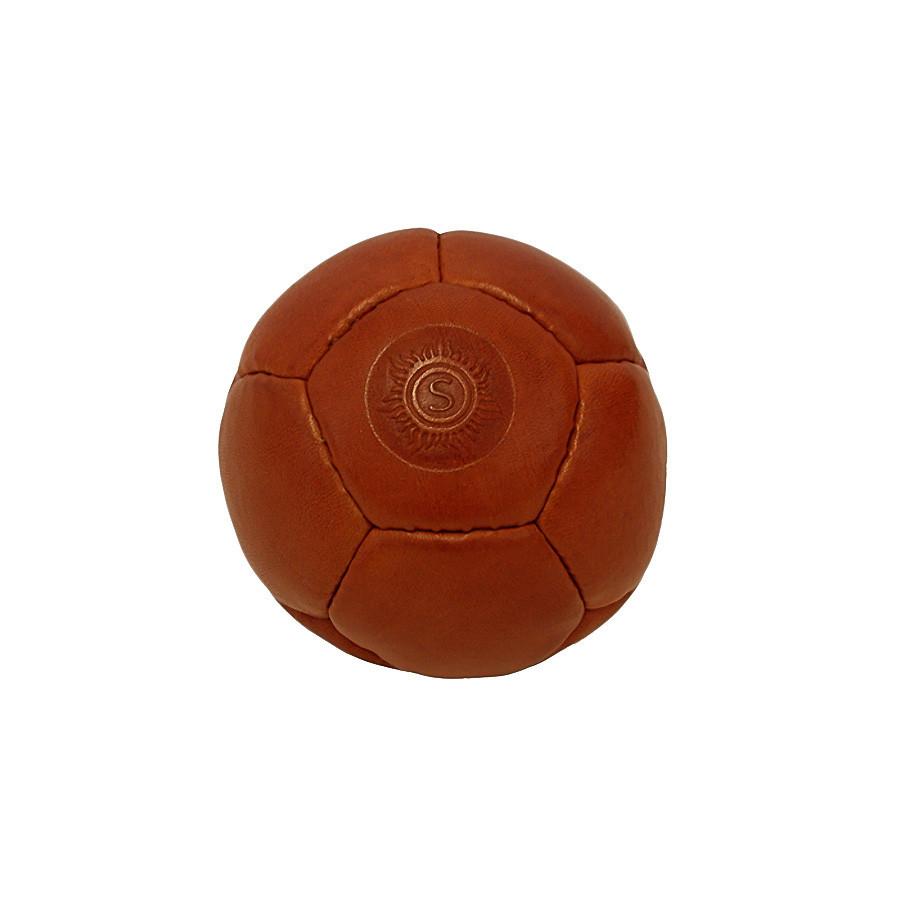 Sonnenleder "Rivel" Vegetable Tanned Leather Juggling Ball, Natural Leather Juggling Ball Sonnenleder 