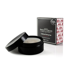 Edwin Jagger Sandalwood Natural Shaving Soap in Travel Container Shaving Soap Edwin Jagger 