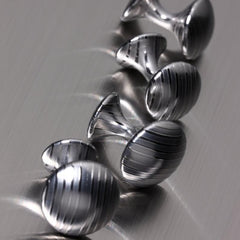 Suwada Damascus Cufflinks, Round Cufflinks Suwada 