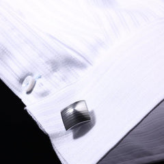 Suwada Damascus Cufflinks, Square Cufflinks Suwada 