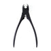 Suwada Carbon Steel Nail Nipper with Curved Blades, Black Finish, Small Nail Nipper Suwada 