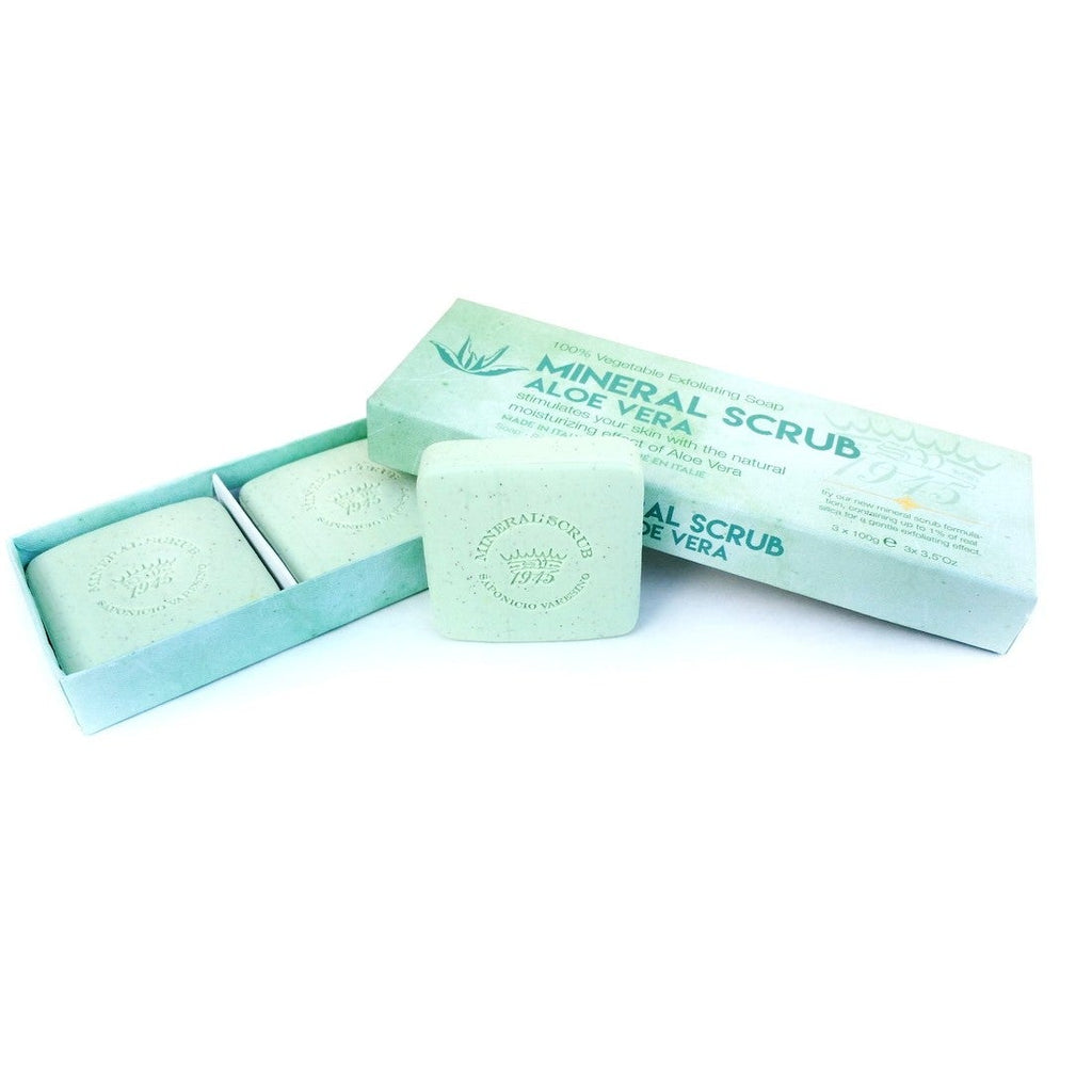 Saponificio Varesino Mineral Scrub - Soap Gift Set Body Soap Saponificio Varesino Aloe Vera 