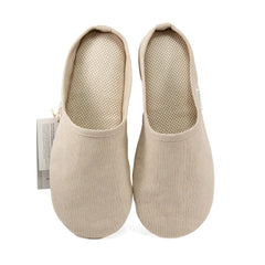 Sasawashi Room Shoes, Beige Spa Slippers Sasawashi 