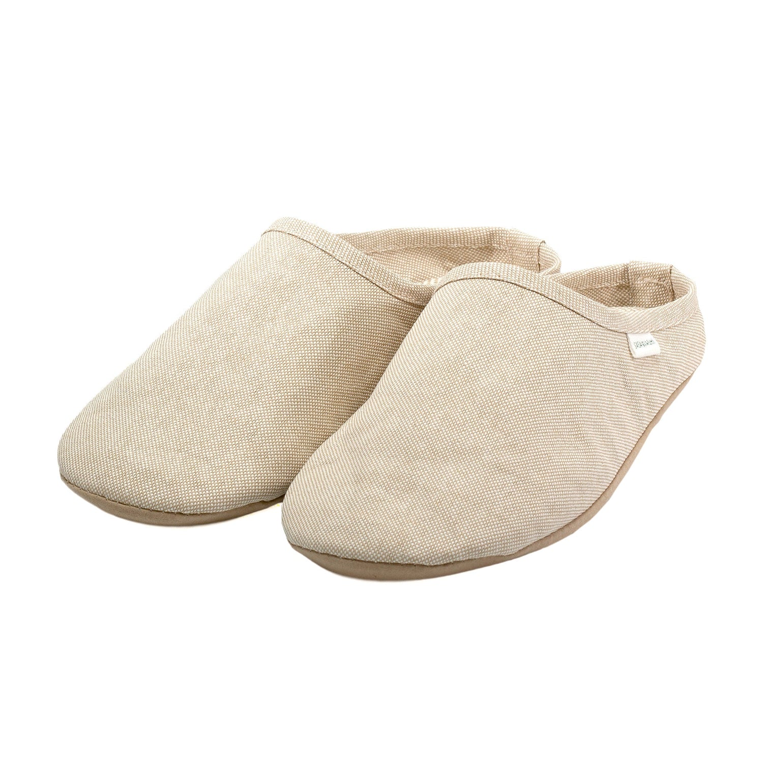 Sasawashi Room Shoes, Beige Spa Slippers Sasawashi 
