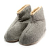 Sasawashi Wool Room Boots, Grey Spa Slippers Sasawashi 
