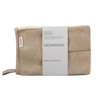 Sasawashi Body Scrub Mitt Towel Sasawashi 