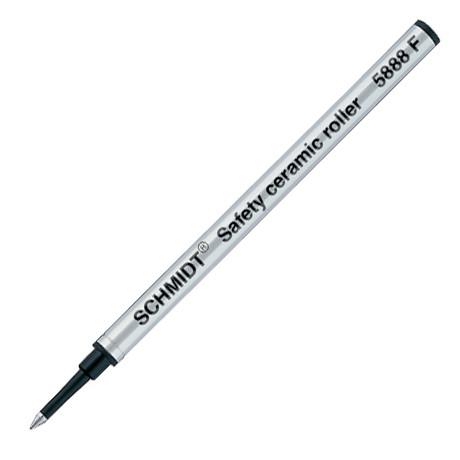 Schmidt 5888 Safety Ceramic Rollerball Pen Refill Ink Refill Schmidt Black Fine (0.6 mm) 